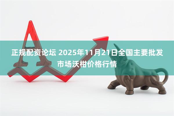 正规配资论坛 2025年11月21日全国主要批发市场沃柑价格行情